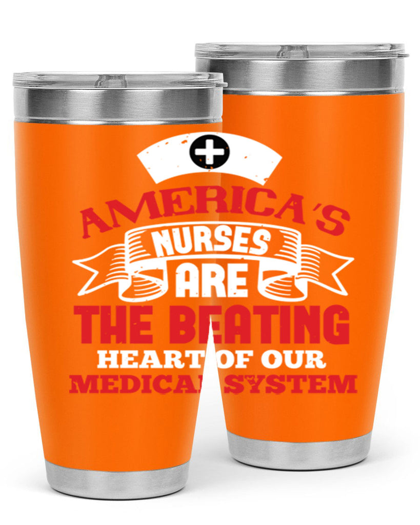 americas nurses are Style 295#- nurse- tumbler