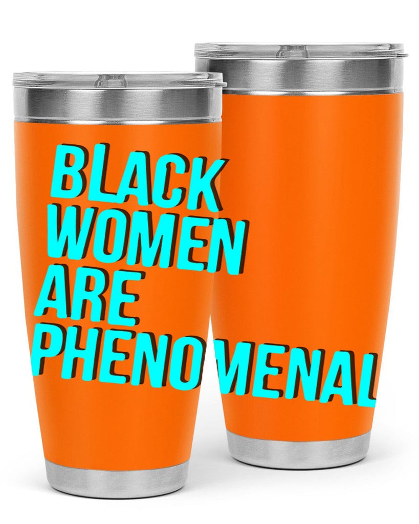 black woman are phenomenal color 216#- black words phrases- Cotton Tank