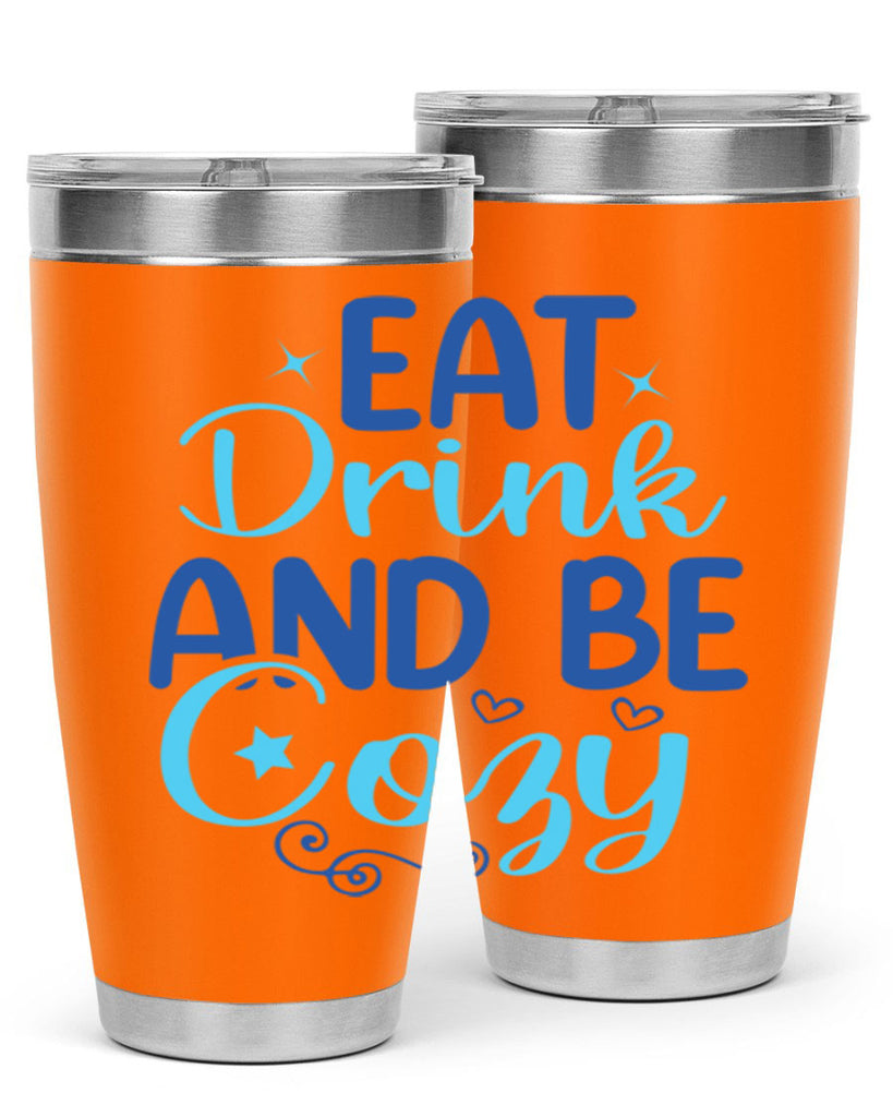 eat drink and be cozy 97#- winter- Tumbler