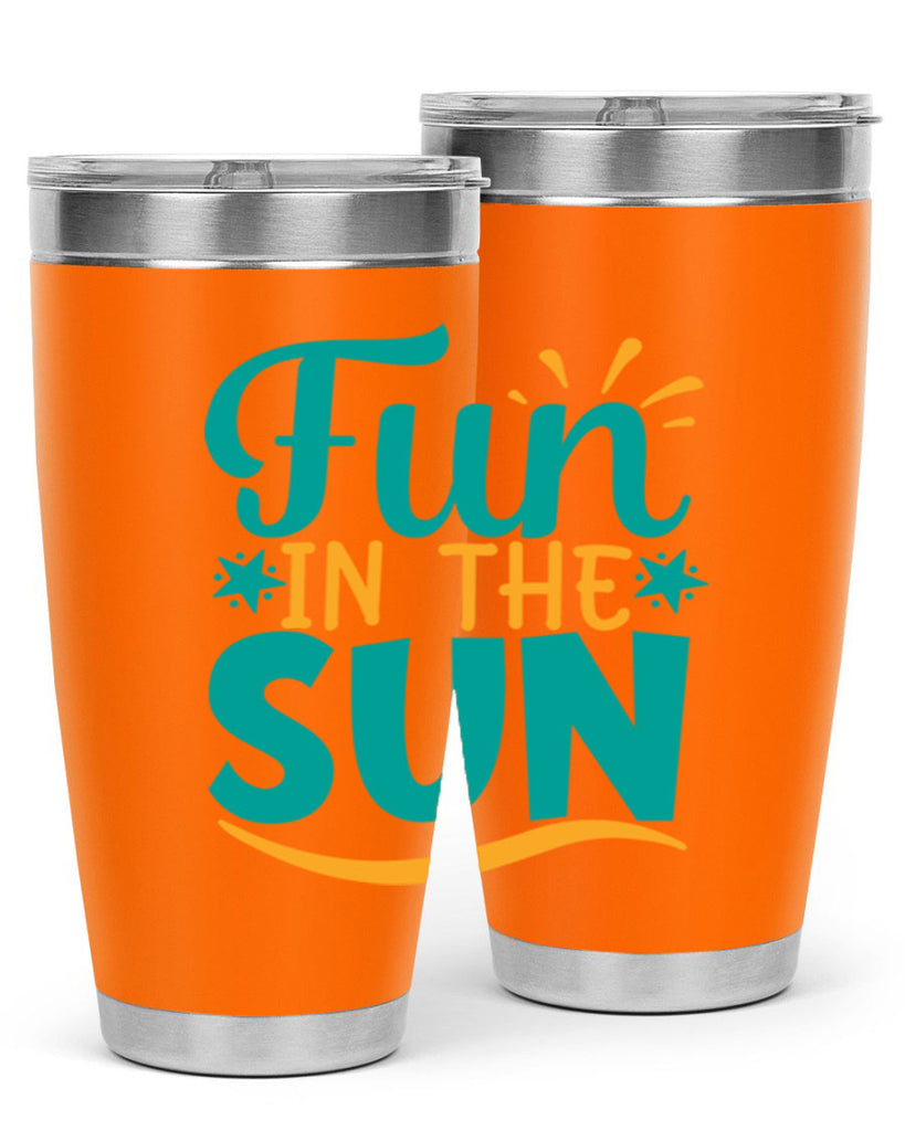 fun in the sun Style 103#- summer- Tumbler