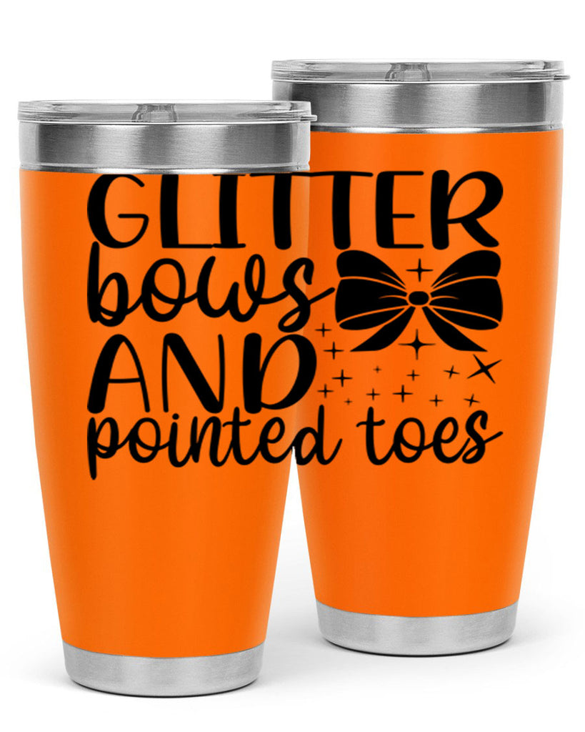 glitter bows and pointed toes44#- ballet- Tumbler