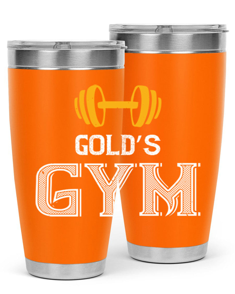 gold gym 101#- gym- Tumbler