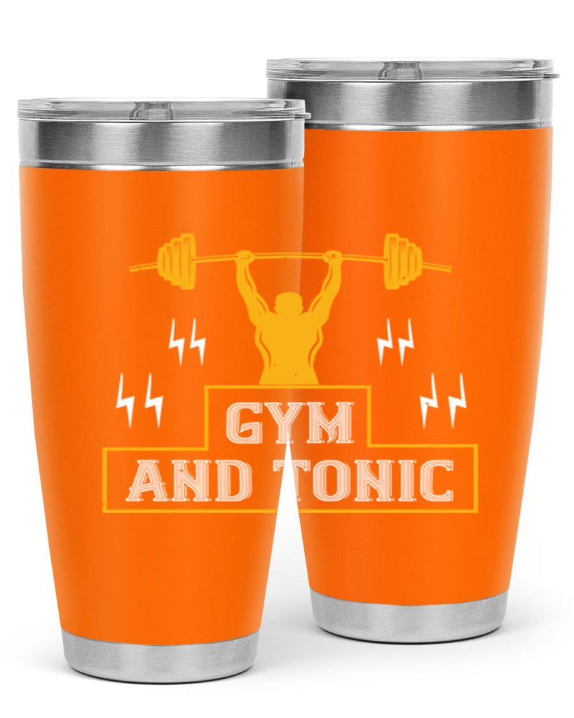 gym and tonic 100#- gym- Tumbler