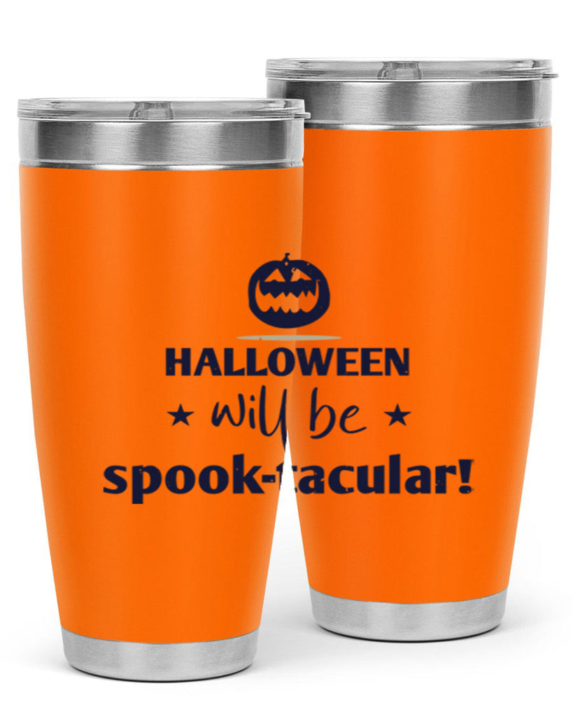 halloween will be spooktacular 156#- halloween- Tumbler