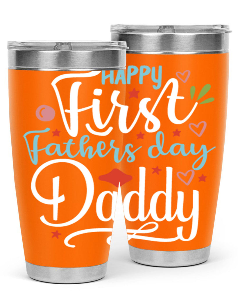 happy first fathers day daddy 89#- fathers day- Tumbler