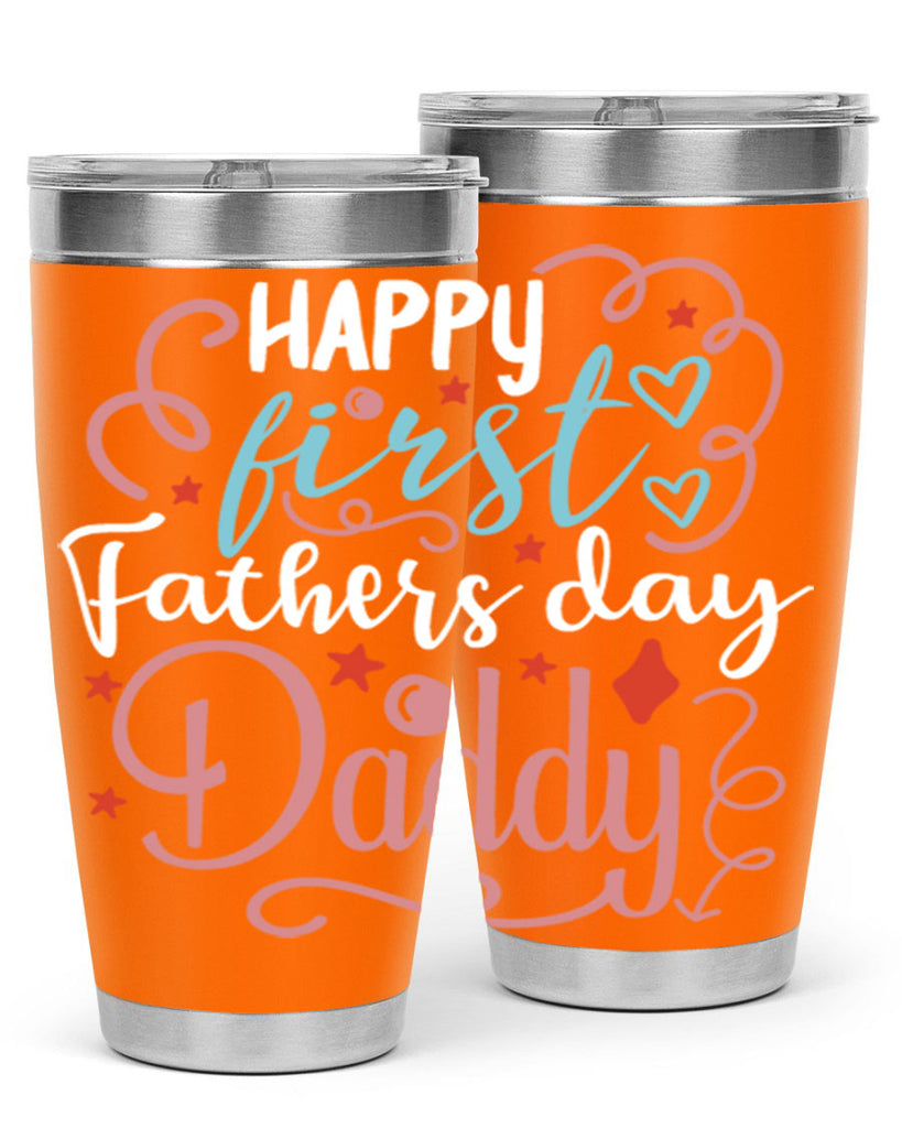 happy first fathers day daddy 90#- fathers day- Tumbler
