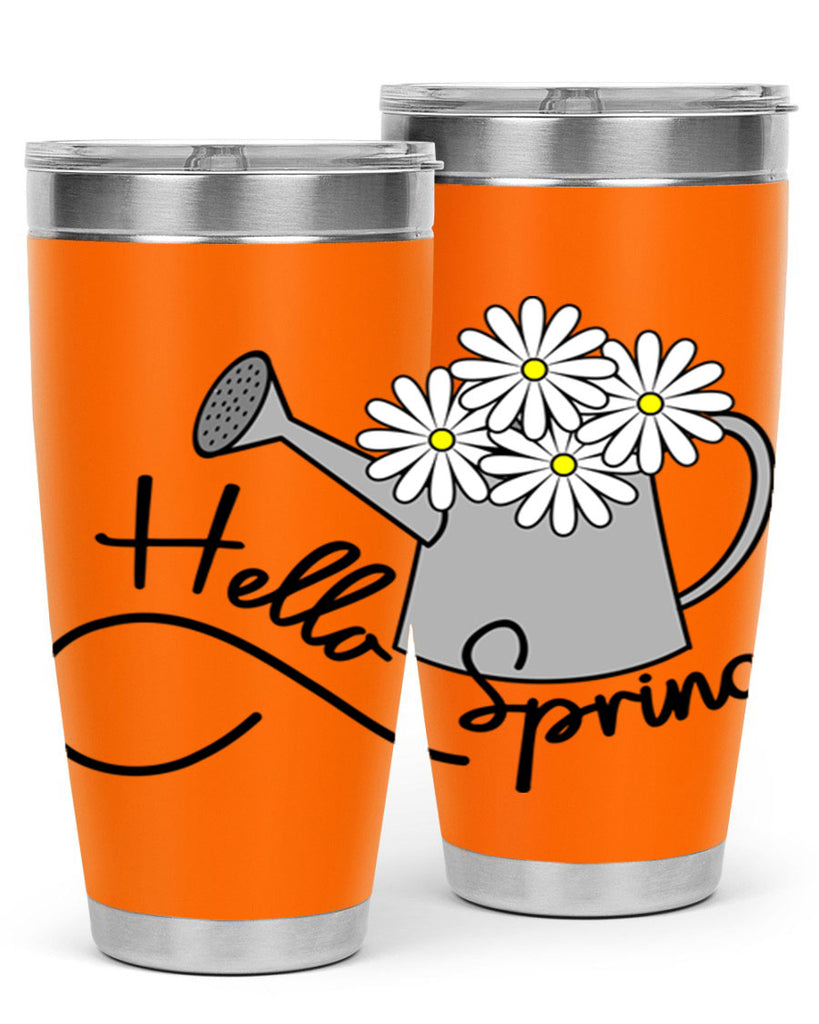 hello spring watering can208#- spring- Tumbler