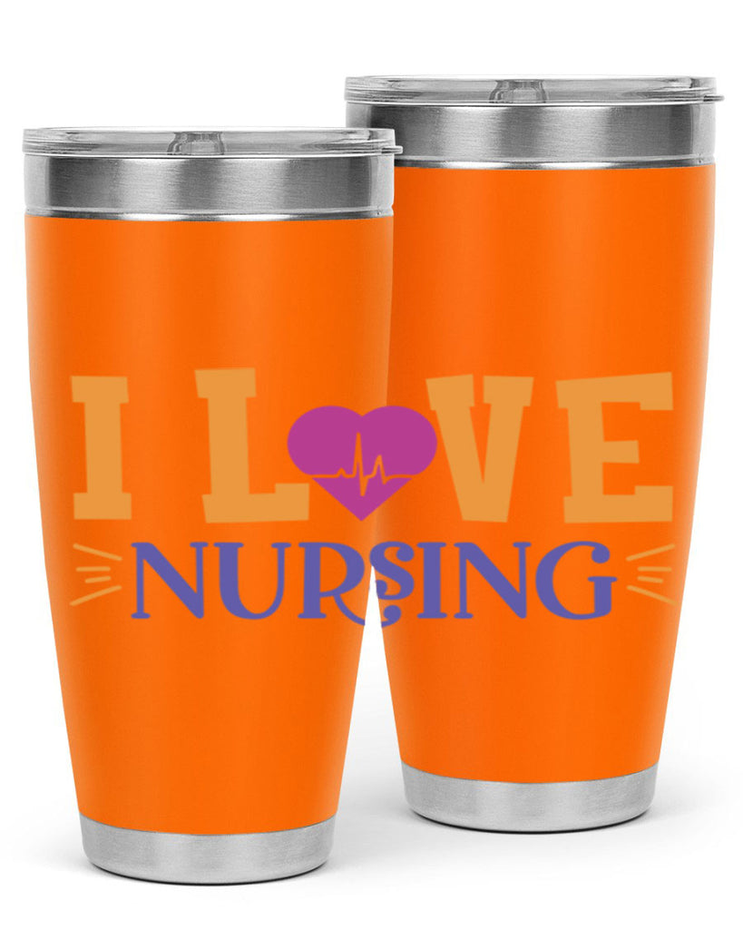 i love nursing Style 379#- nurse- tumbler