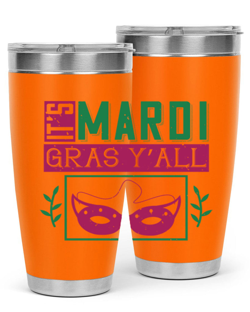 it’s mardi gras y’all 60#- mardi gras- Tumbler