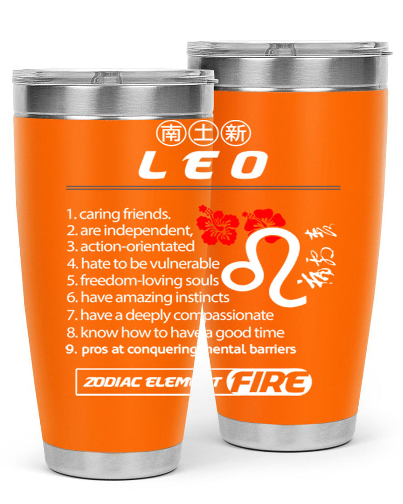 leo 307#- zodiac- Tumbler