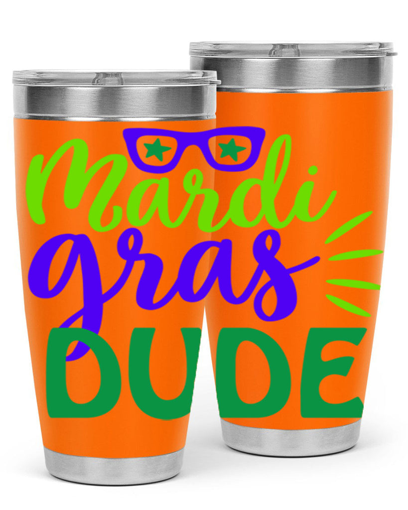 mardi gras dude 10#- mardi gras- Tumbler