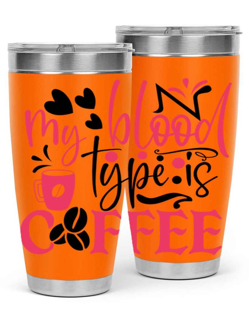 my blood type is coffee Style Style 129#- nurse- tumbler