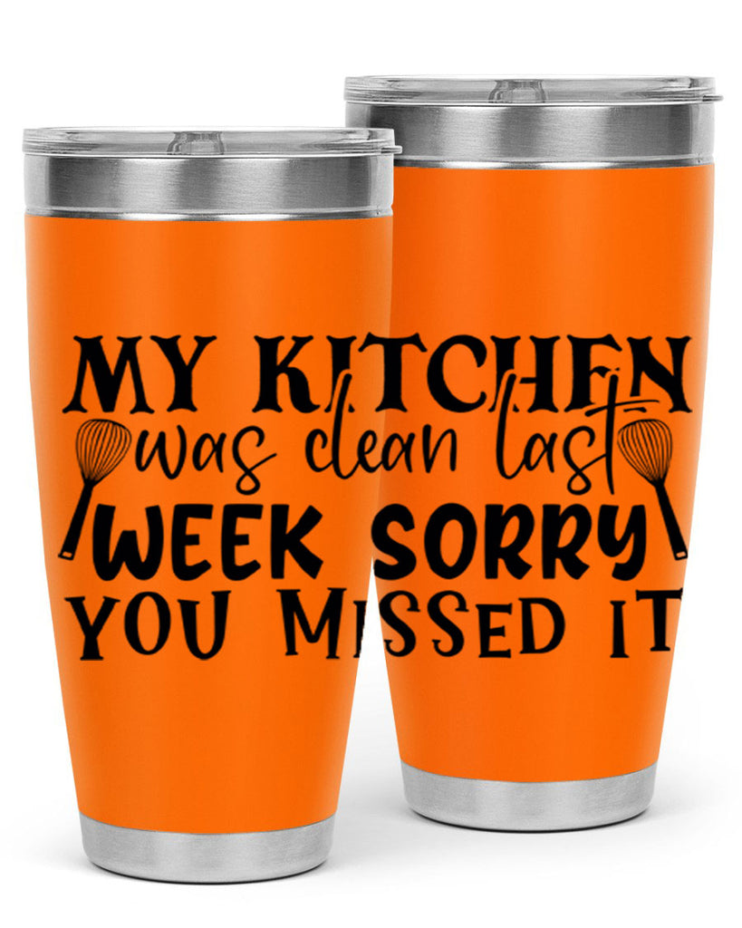 my kitchen was clean last week sorry you missed it 84#- kitchen- Tumbler
