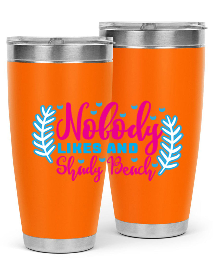 nobody likes and shady beach 520#- mermaid- Tumbler