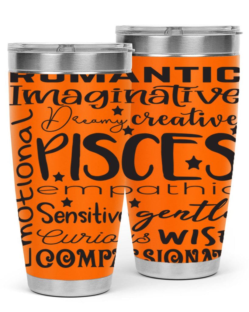 pisces 570#- zodiac- Tumbler