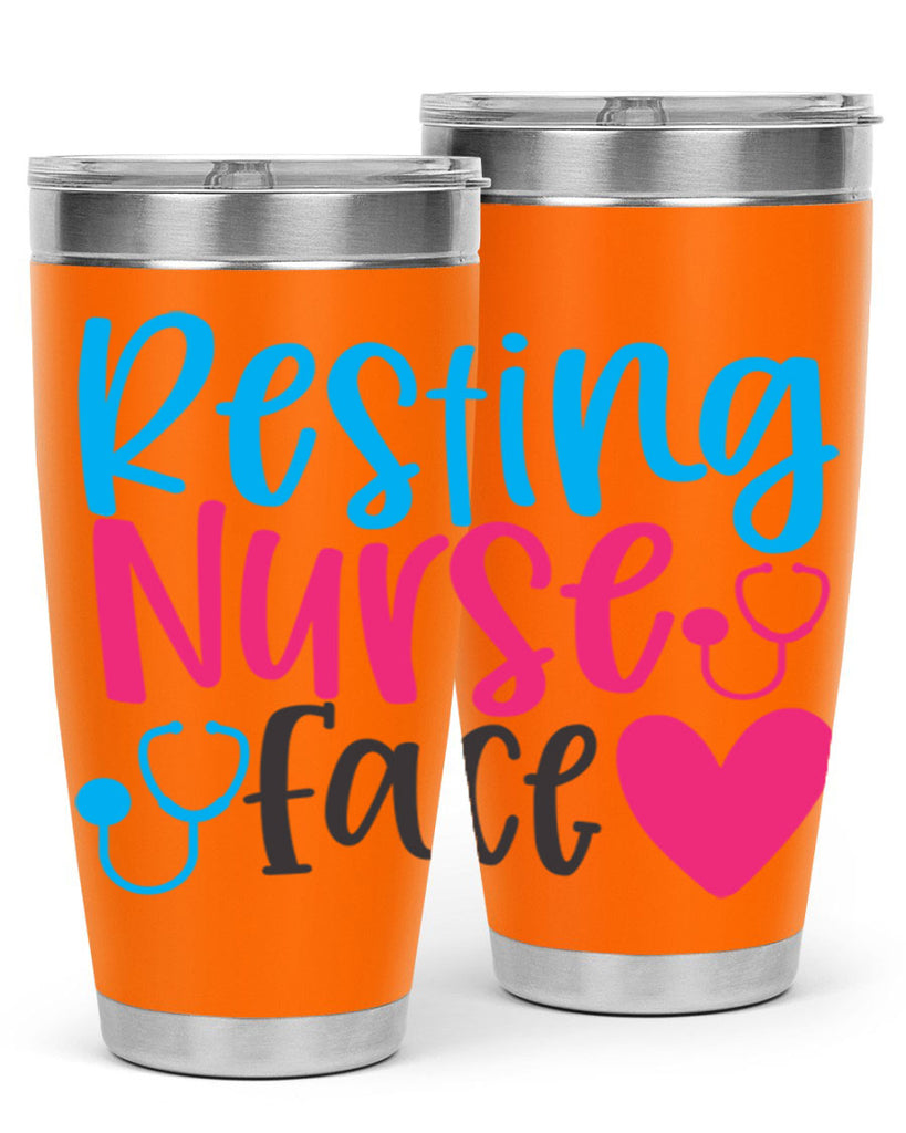 resting nurse face Style Style 56#- nurse- tumbler