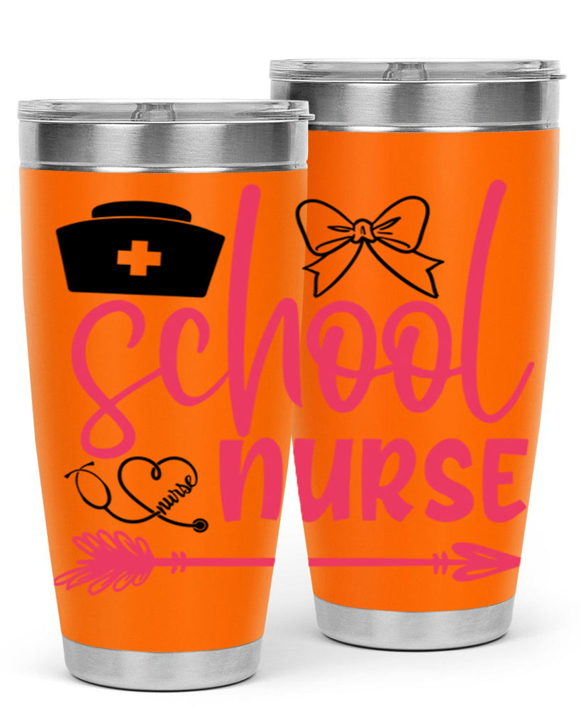 school nurse Style 354#- nurse- tumbler