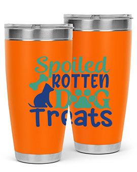 spoiled rotten dog treats Style 62#- dog- Tumbler
