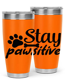 stay paw sitive Style 61#- dog- Tumbler