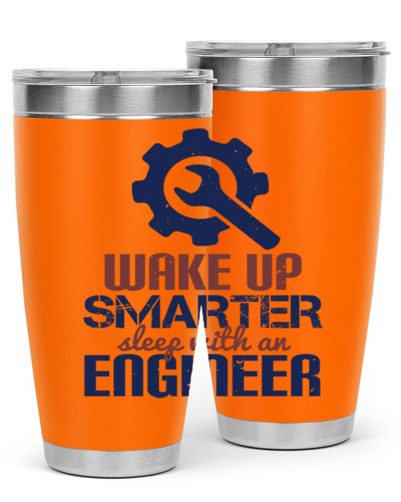 wake up smarter sleep with an engineer Style 31#- engineer- tumbler