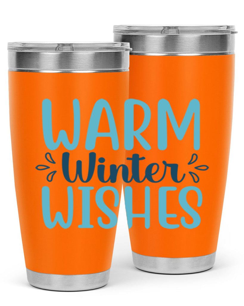 warm winter wishes 455#- winter- Tumbler