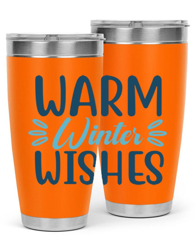 warm winter wishes 456#- winter- Tumbler