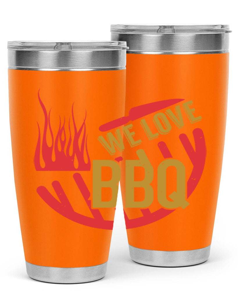 we love bbq 7#- bbq- Tumbler