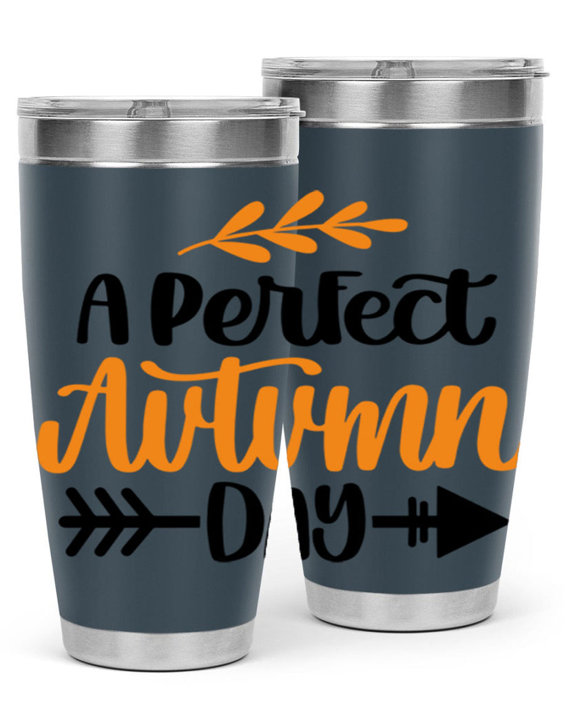 A Perfect Autumn Day 470#- fall- Tumbler