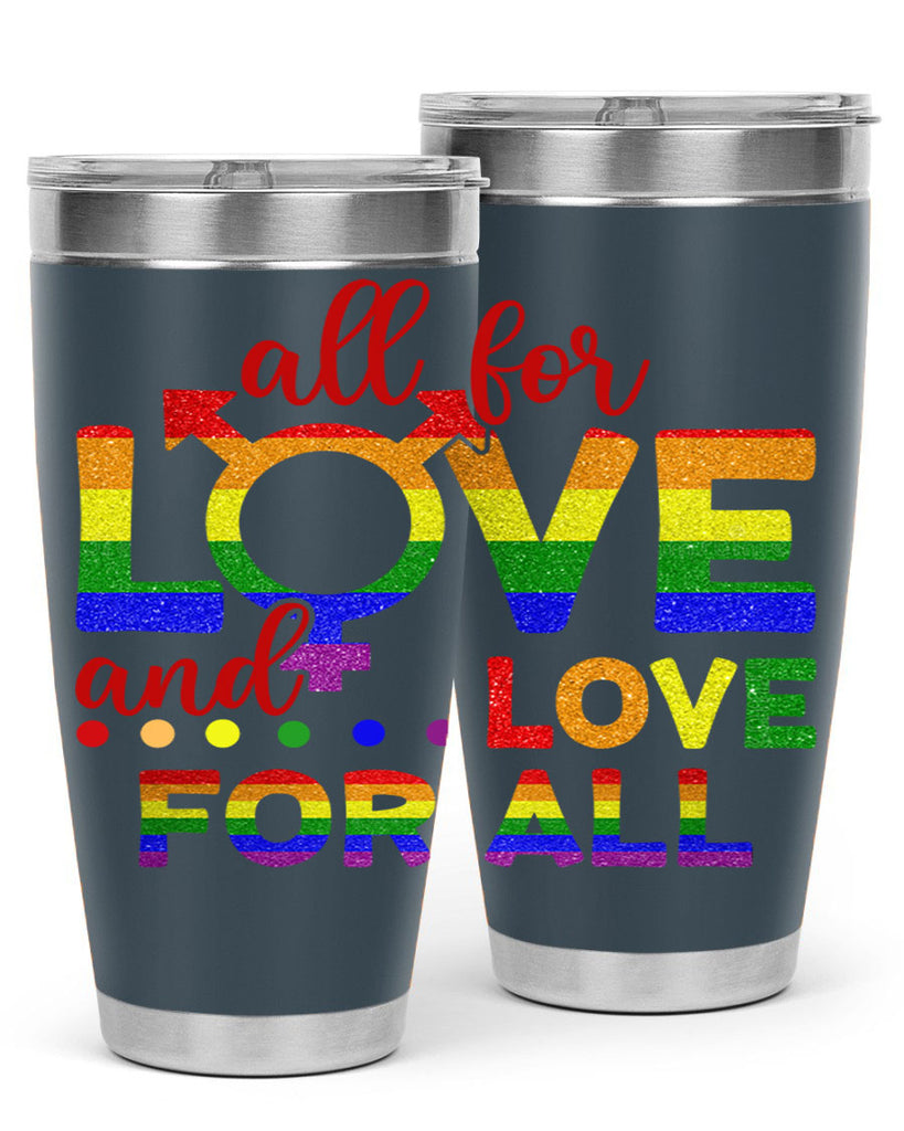 All For Love Love For All Lgbt Design 45#- lgbt- Tumbler