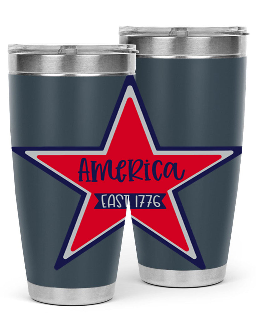 America East Style 144#- Fourt Of July- Tumbler