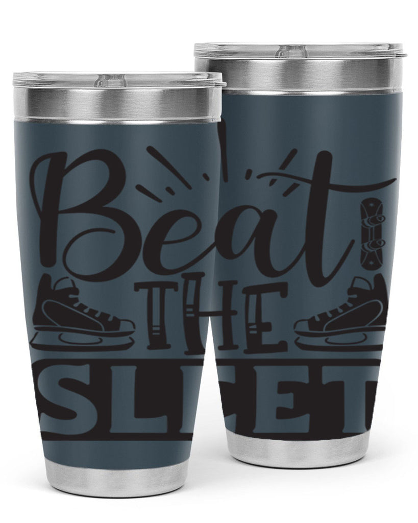Beat the sleet 24#- winter- Tumbler
