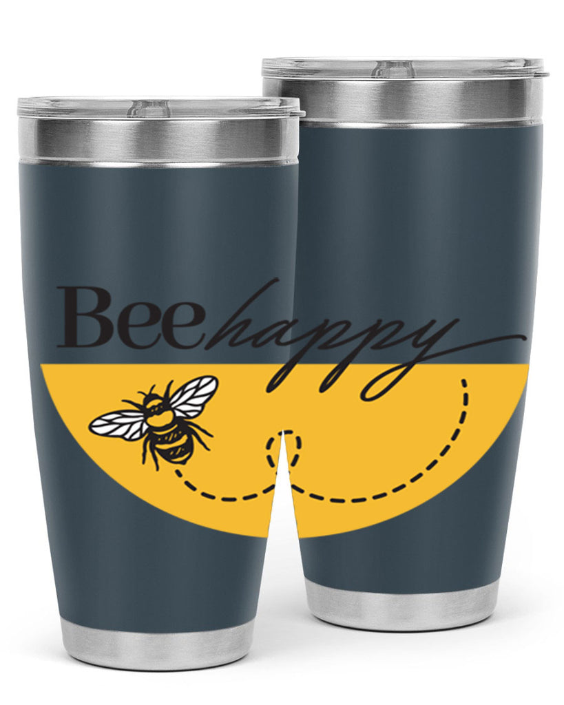 Bee Happy30#- spring- Tumbler