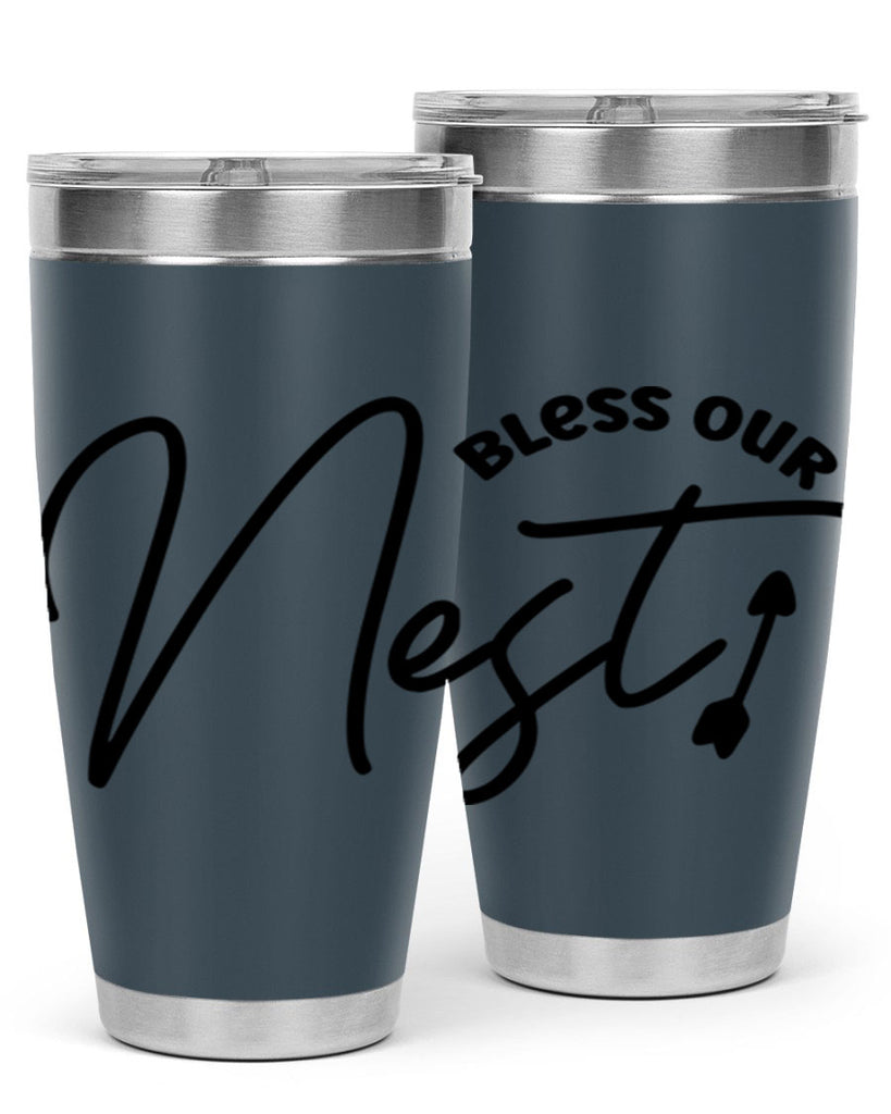 Bless Our Nest55#- spring- Tumbler