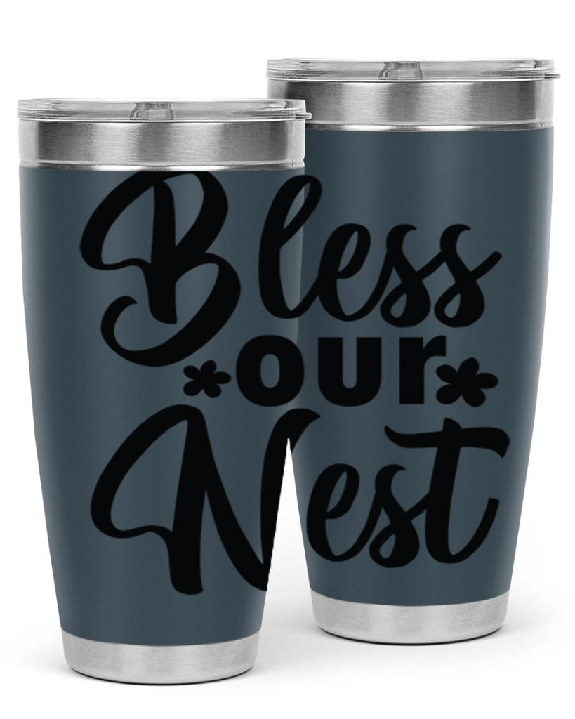 Bless our nest  design 70#- spring- Tumbler