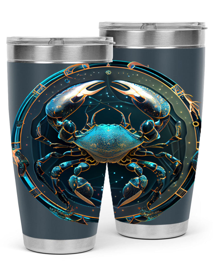 Cancer 147#- zodiac- Tumbler