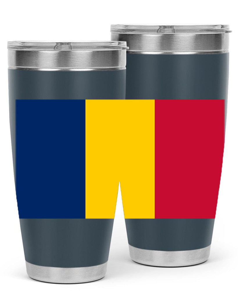 Chad 164#- world flags- Tumbler