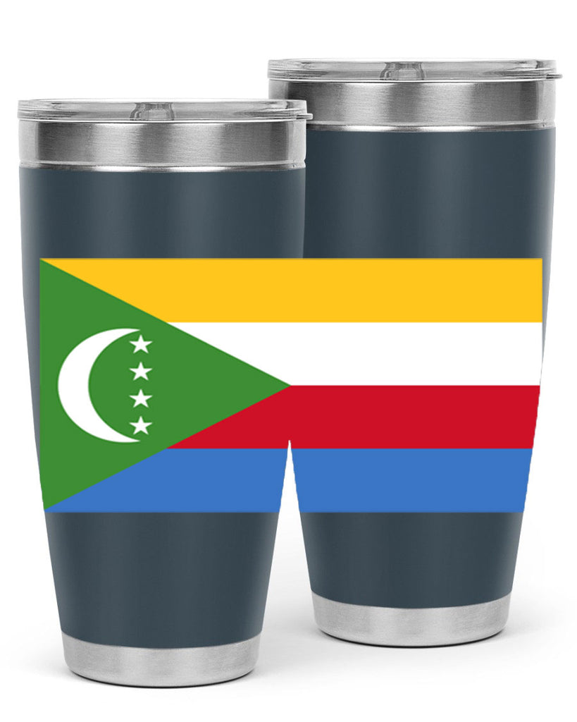 Comoros 160#- world flags- Tumbler