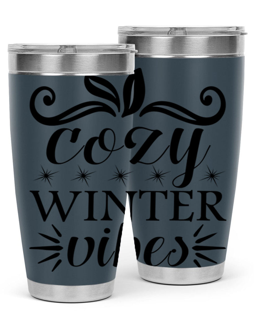 Cozy Winter Vibes 78#- winter- Tumbler