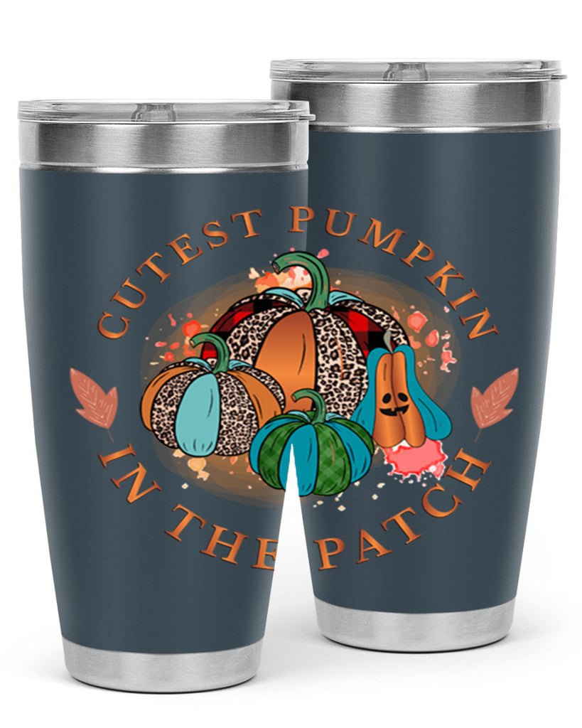 Cutest Pumpkin in the Patch 65#- fall- Tumbler