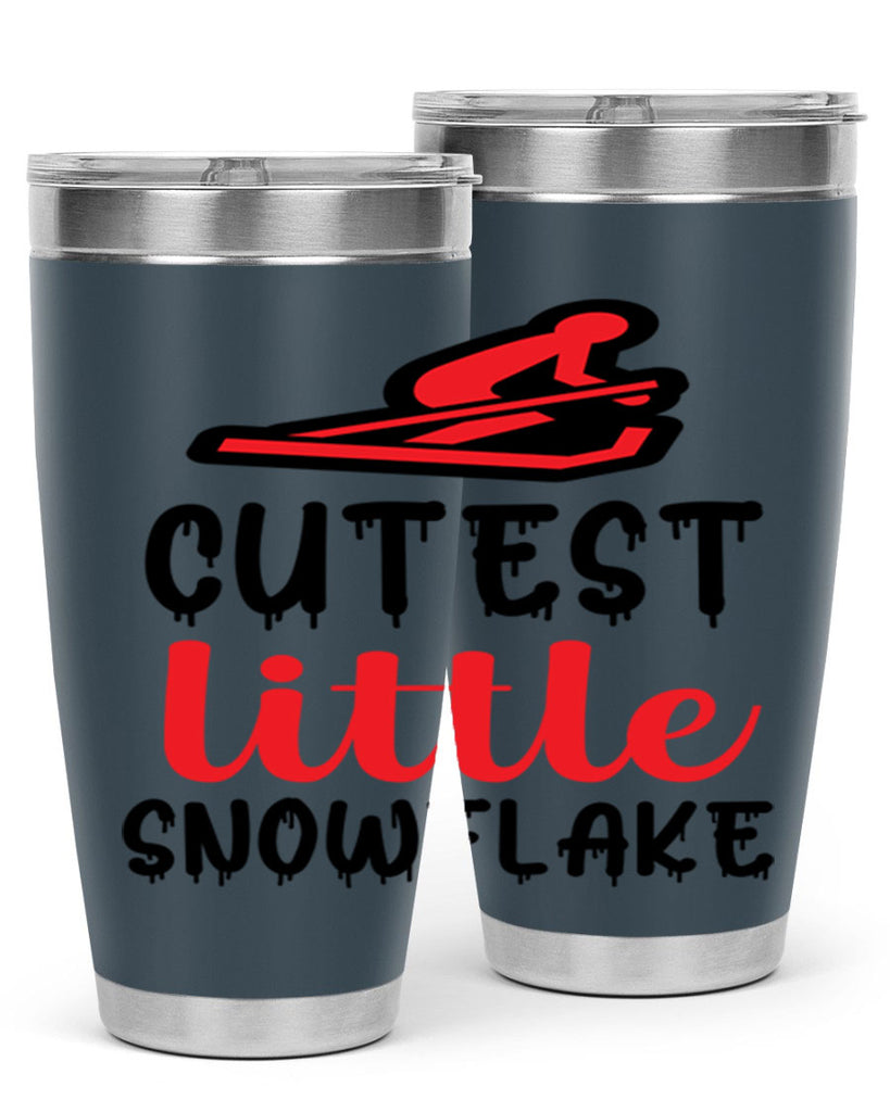 Cutest little snowflake 87#- winter- Tumbler