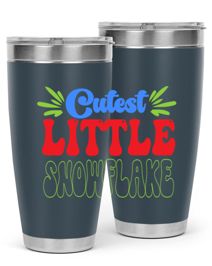 Cutest little snowflake 89#- winter- Tumbler