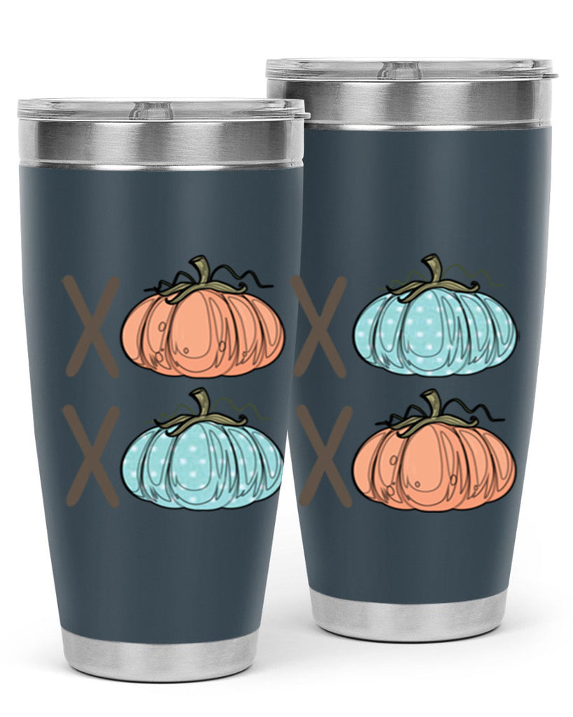 Fall Pumpkin XOXO 129#- fall- Tumbler