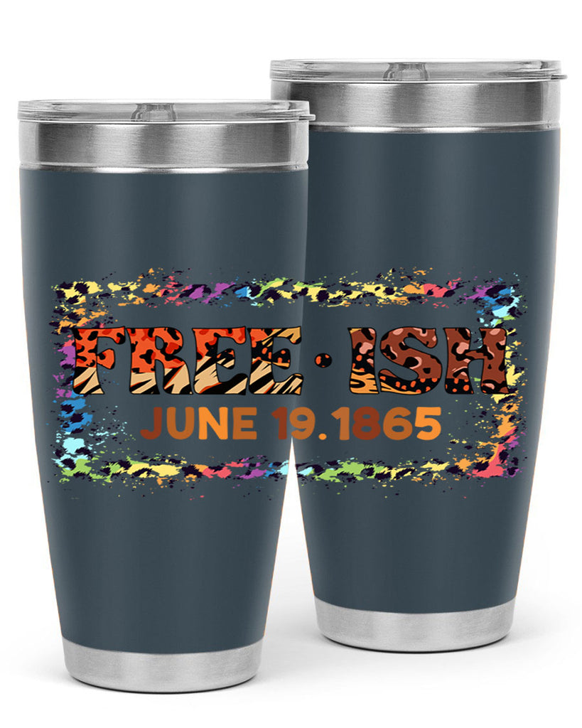 FreeIsh June 1865 Junteenth Png 32#- Juneteenth- tumbler
