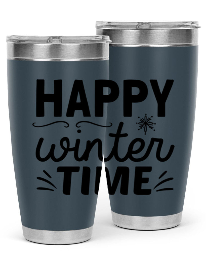 Happy Winter Time134#- winter- Tumbler