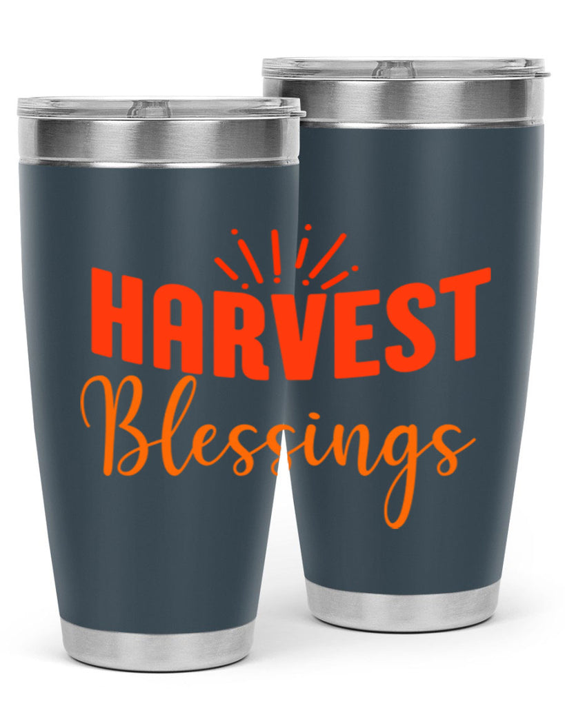 Harvest Blessings Design 264#- fall- Tumbler