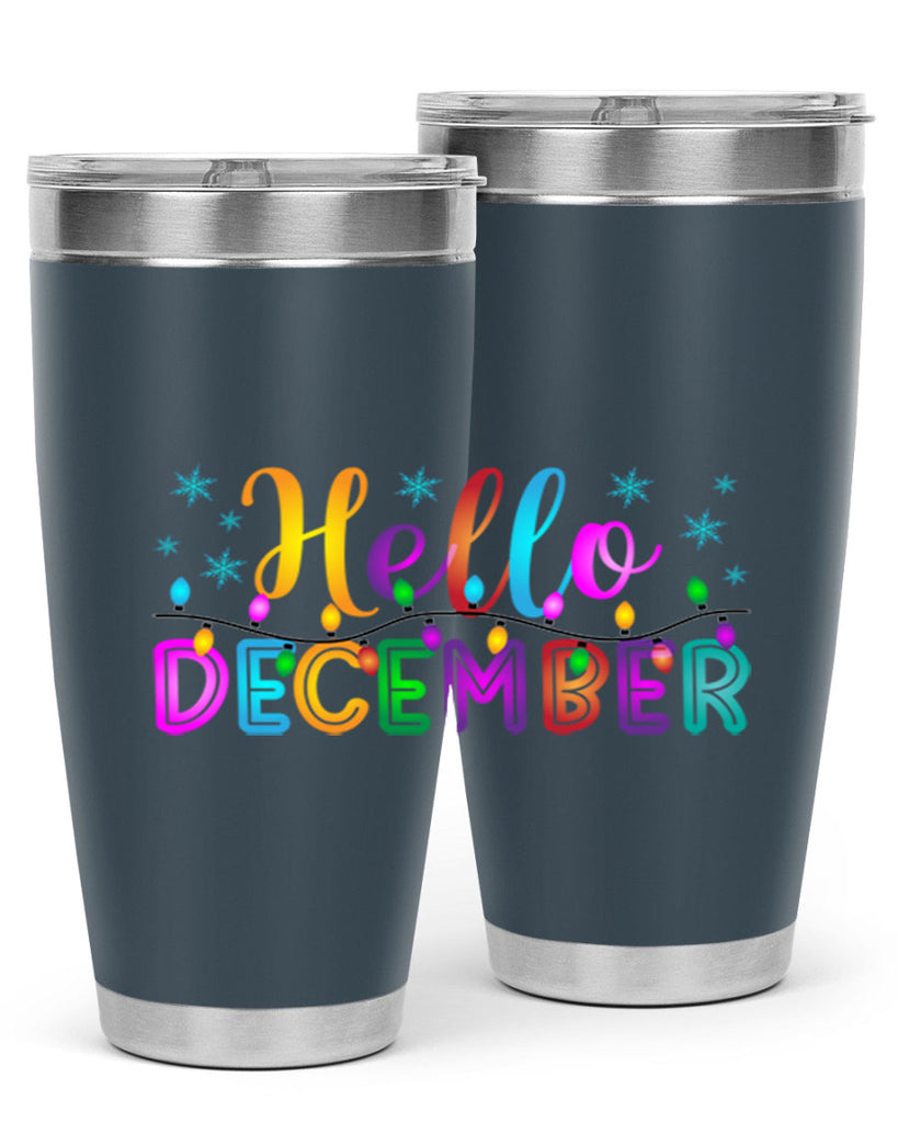 Hello December Winter 177#- winter- Tumbler
