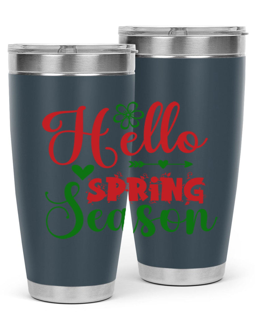 Hello Spring Season 224#- spring- Tumbler