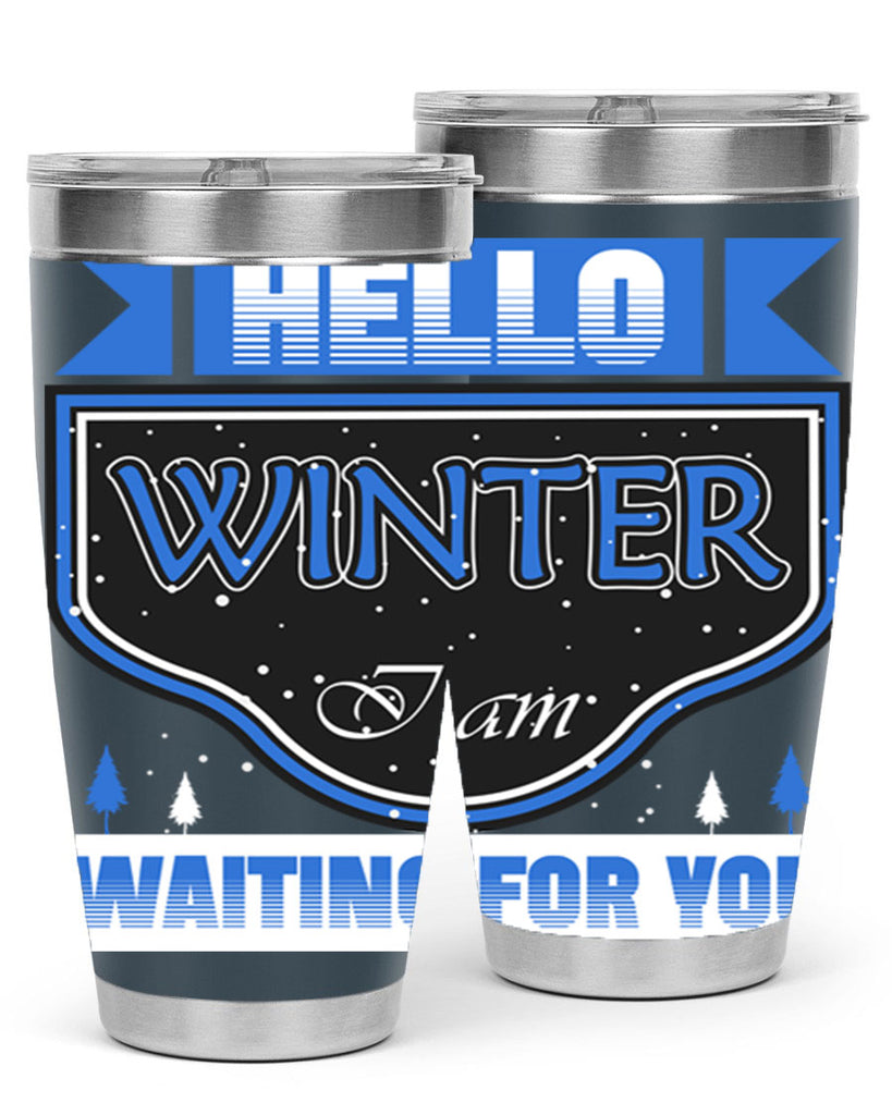 Hello Winter 164#- winter- Tumbler