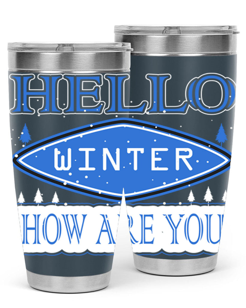 Hello Winter 165#- winter- Tumbler