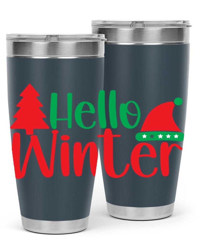 Hello Winter 180#- winter- Tumbler